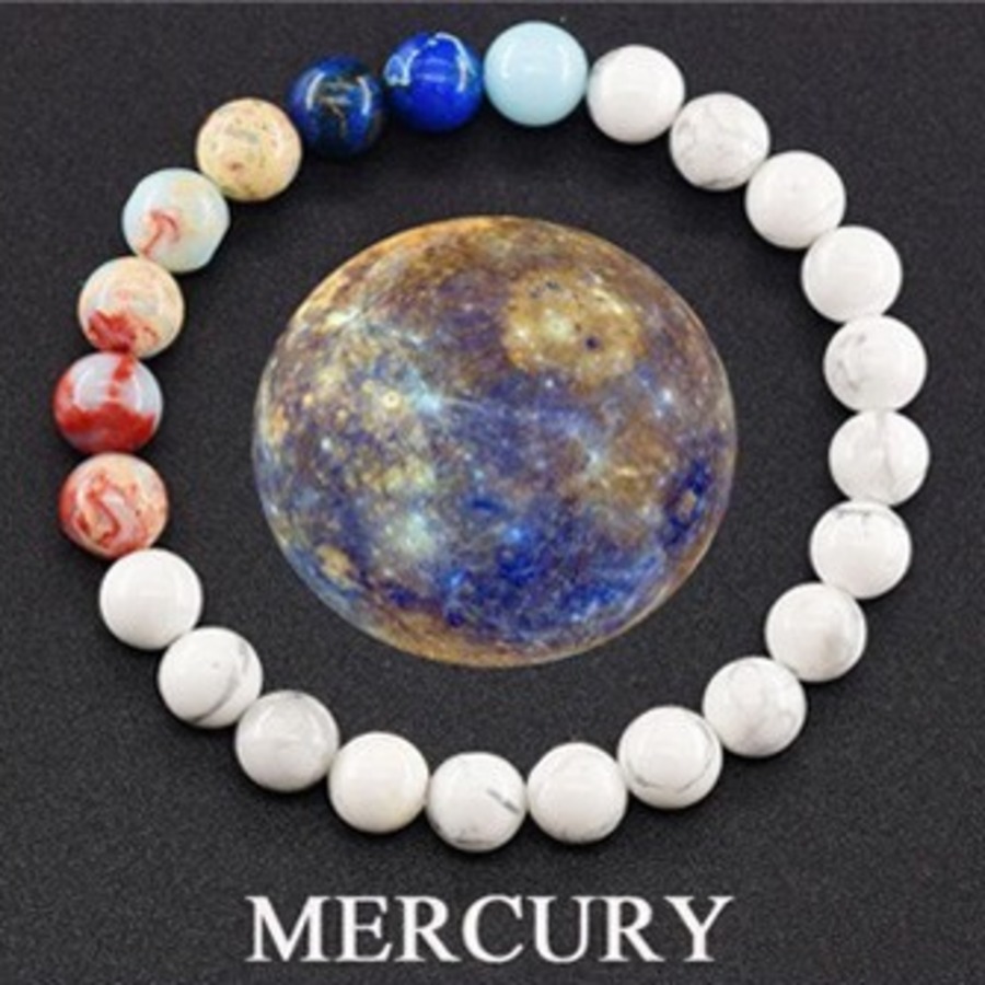 Mercury Orbit Planet Bracelet by Velastrand