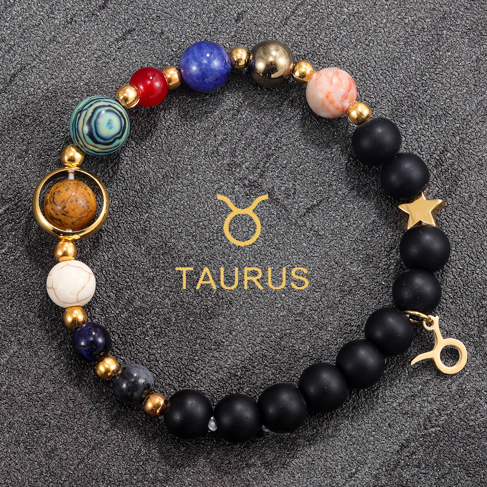 Taurus Zodiac Gemstone Bracelet product page