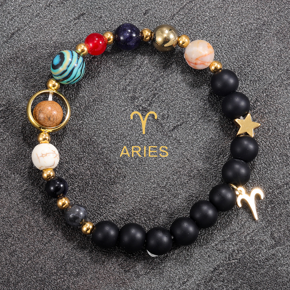 Aries Zodiac Gemstone Bracelet product page