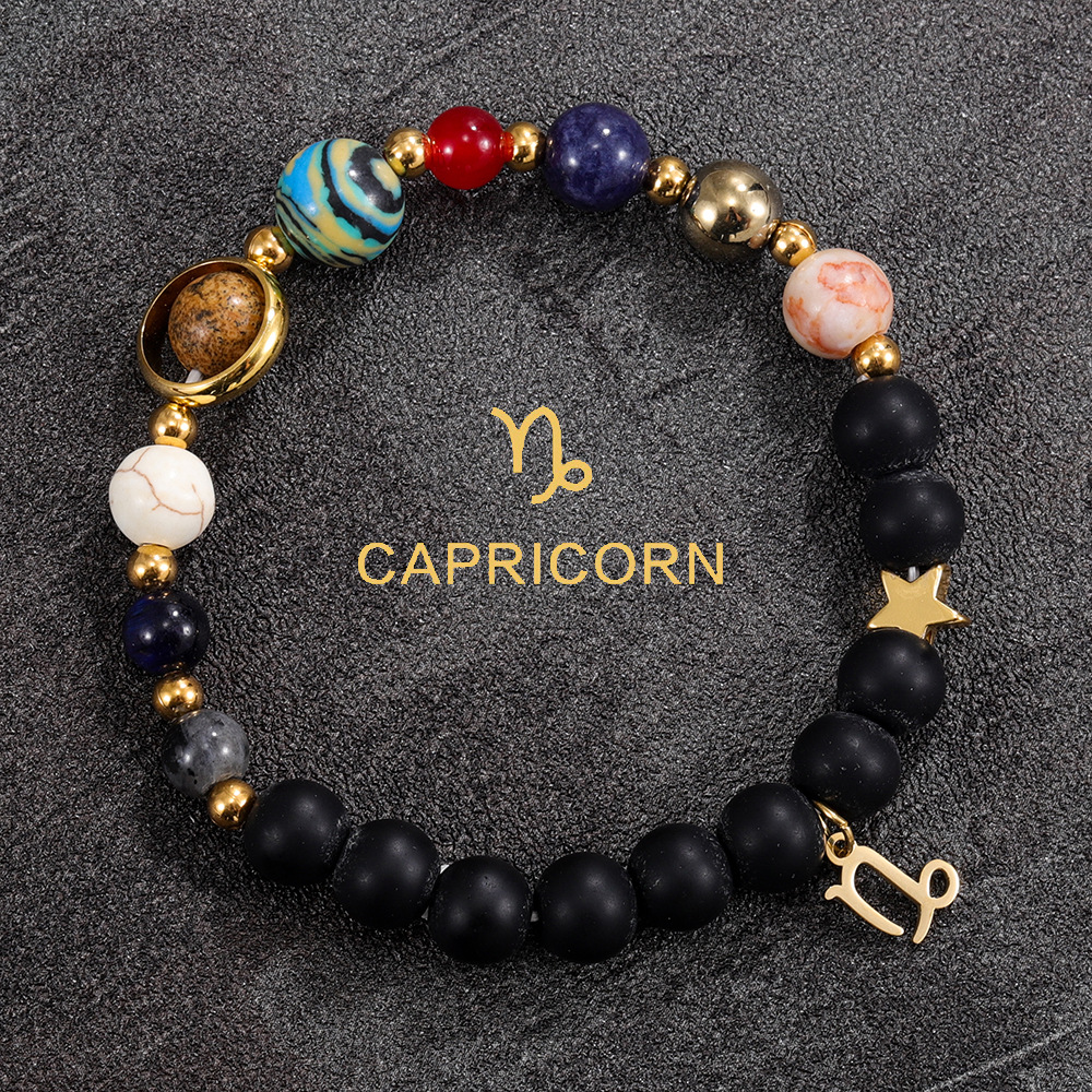 Capricorn Zodiac Gemstone Bracelet product page