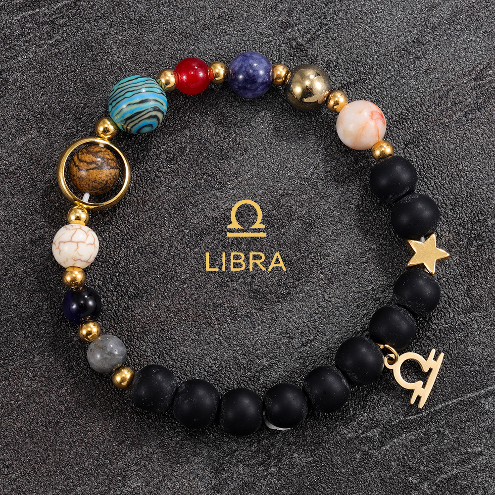 Libra Zodiac Gemstone Bracelet product page