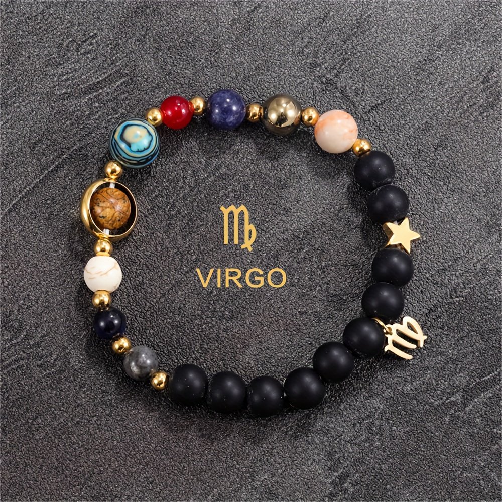 Virgo Zodiac Gemstone Bracelet product page